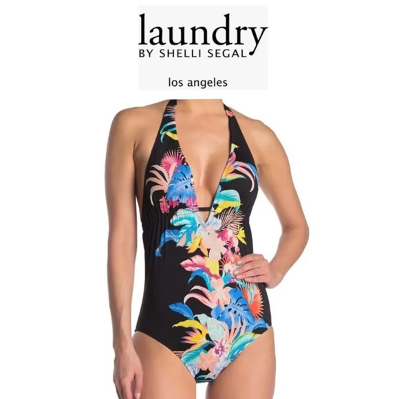 Floral print One piece swim - Picture 5 of 5